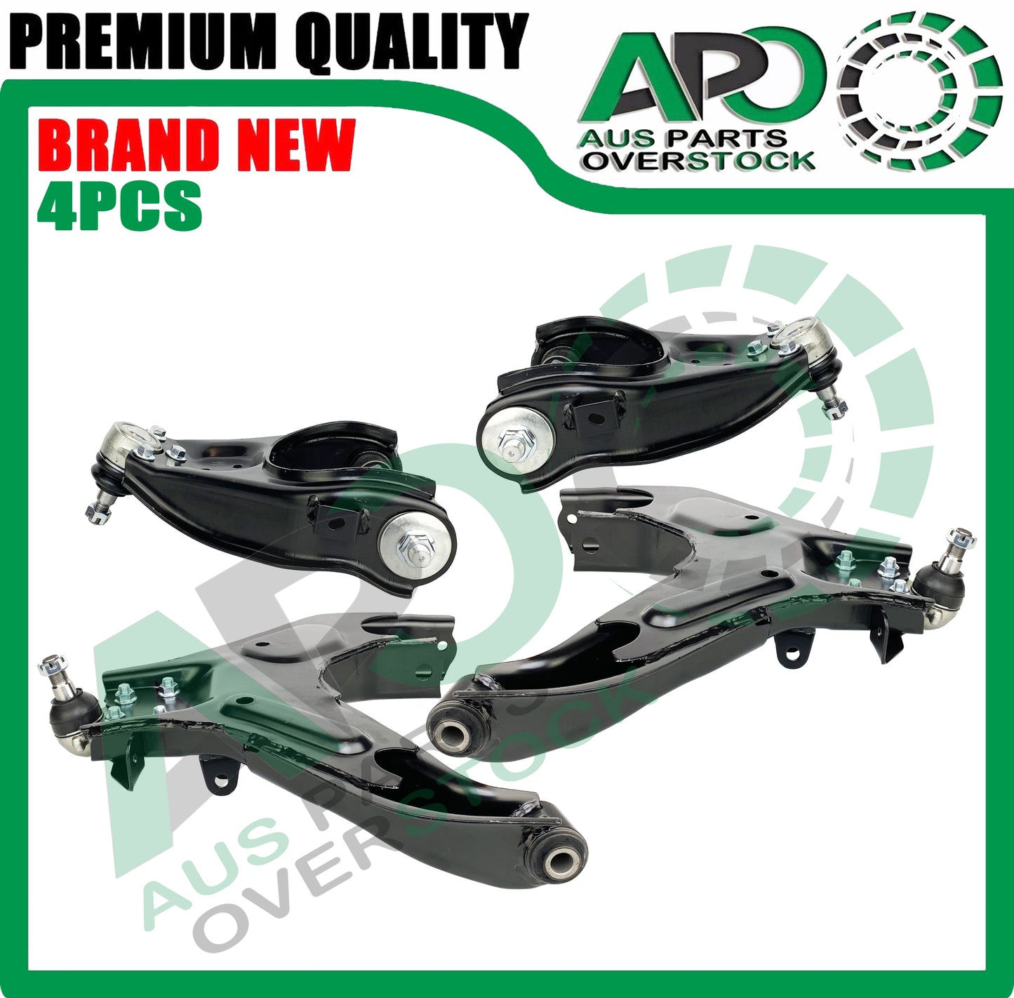 Front Lower Upper Left Right Control Arms & Ball Joints For HOLDEN Rodeo RA AWD 2003-2008