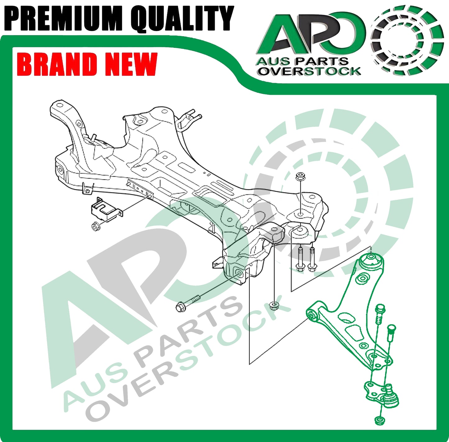Front Lower Left Right Control Arms For KIA Sportage SL 6/2009-8/2015