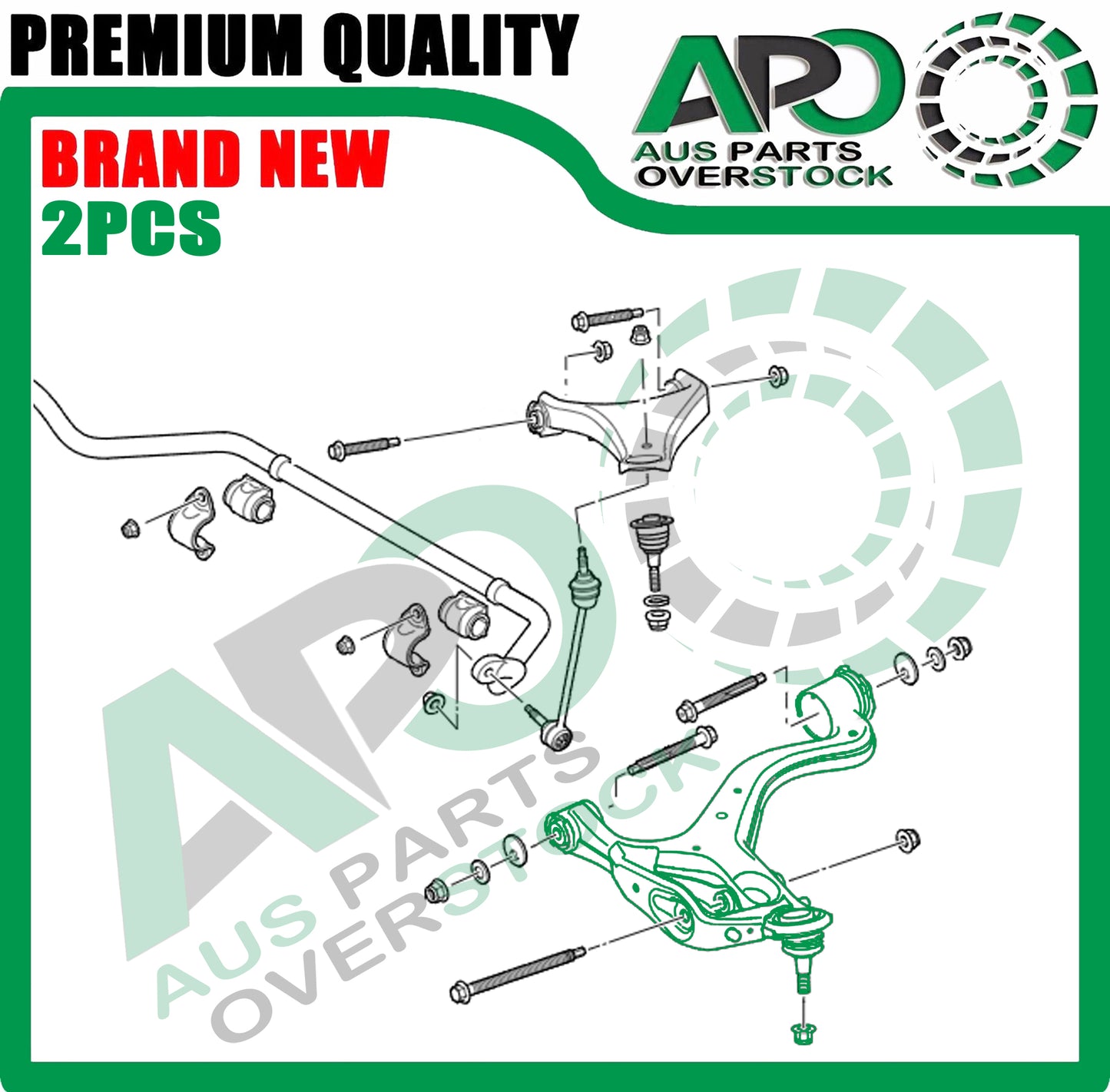 Front Lower Left Right Control Arm for LAND ROVER Range Rover Sport L320 05-2013