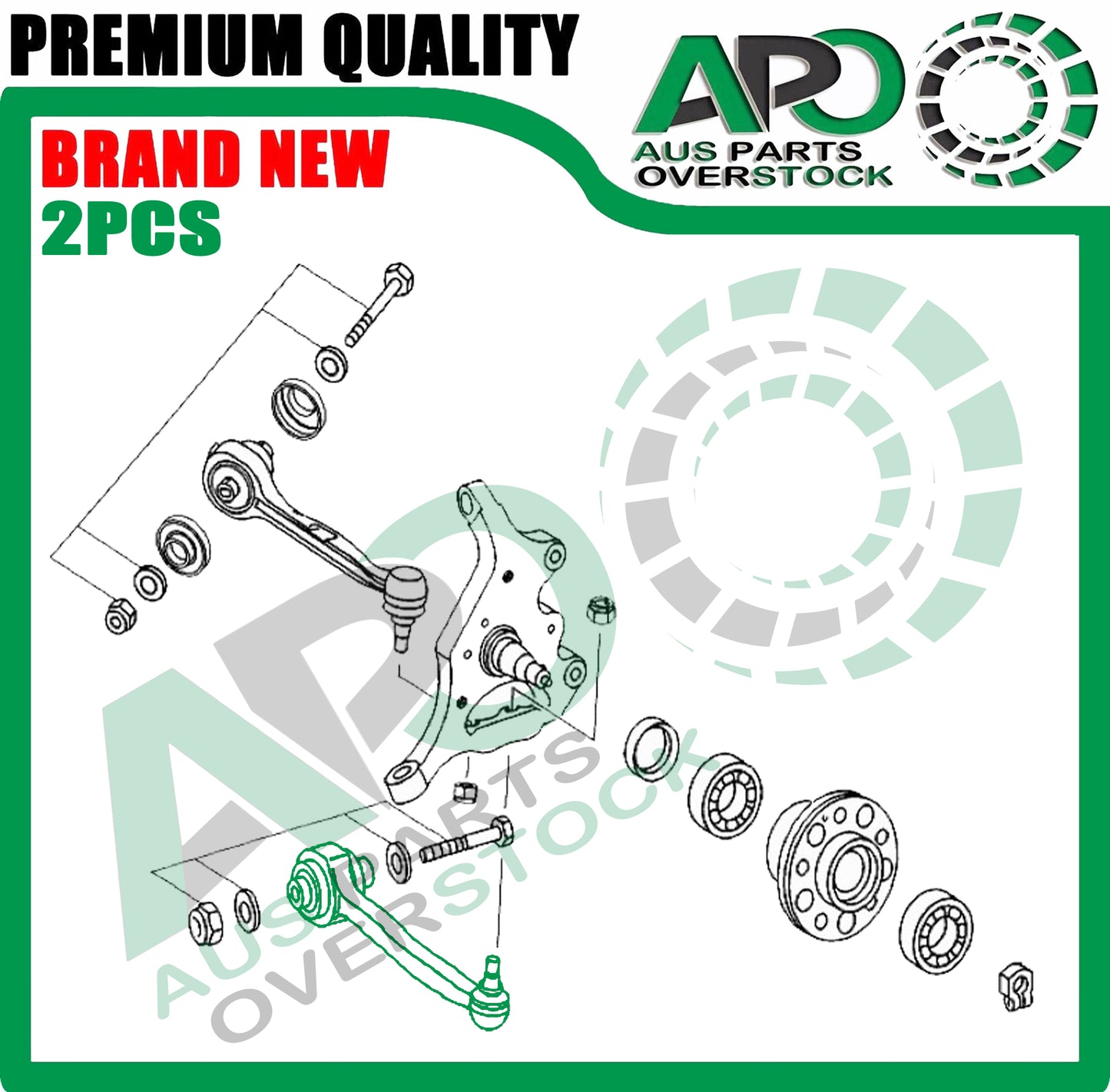 Front Lower Left & Right Control Arms For MERCEDES C Class W203 CL203 S203 2000-2011