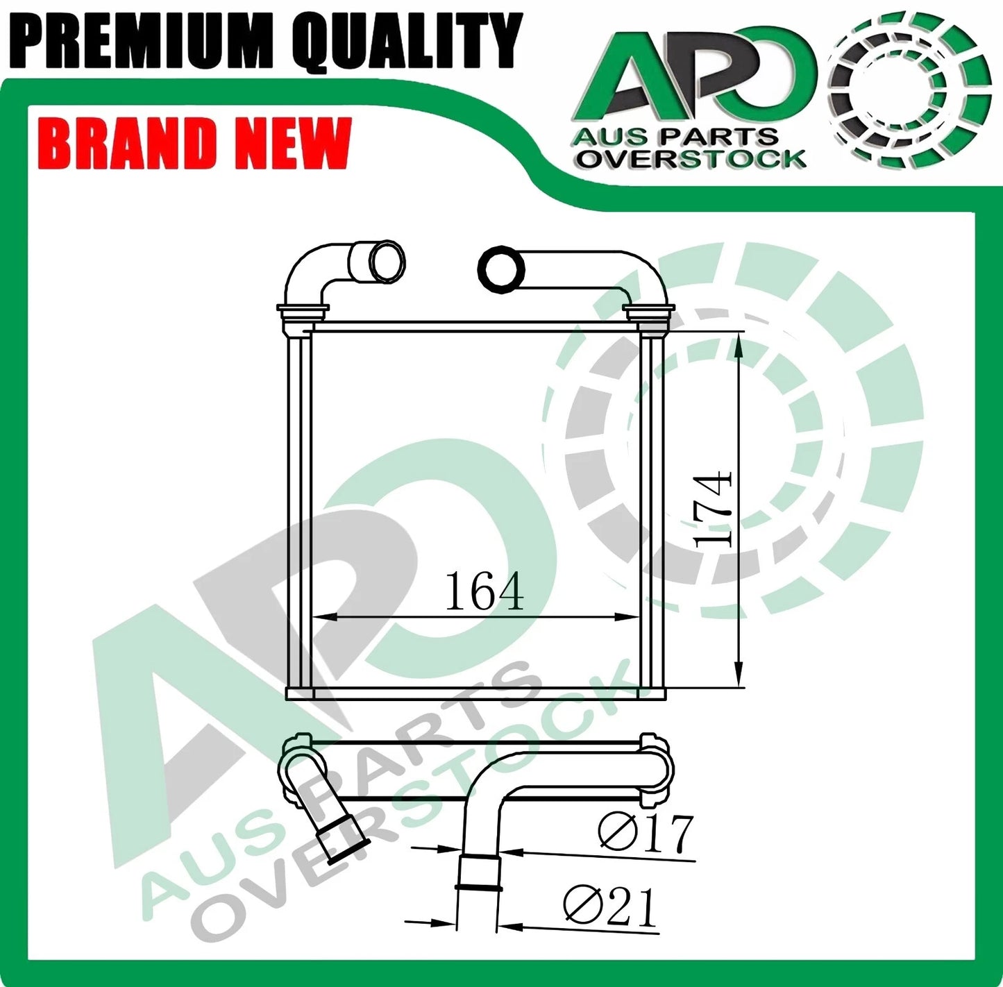Heater Core For AUDI Q3 / Q3 QUATTRO F3B 7/2018-On