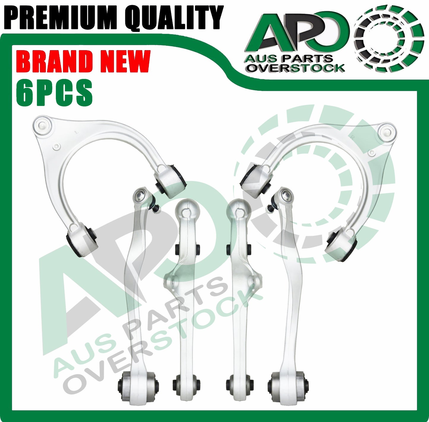 Front Uppper Lower Control Arms For FORD FALCON FG G6E XR6 XR8 XT 6PCS
