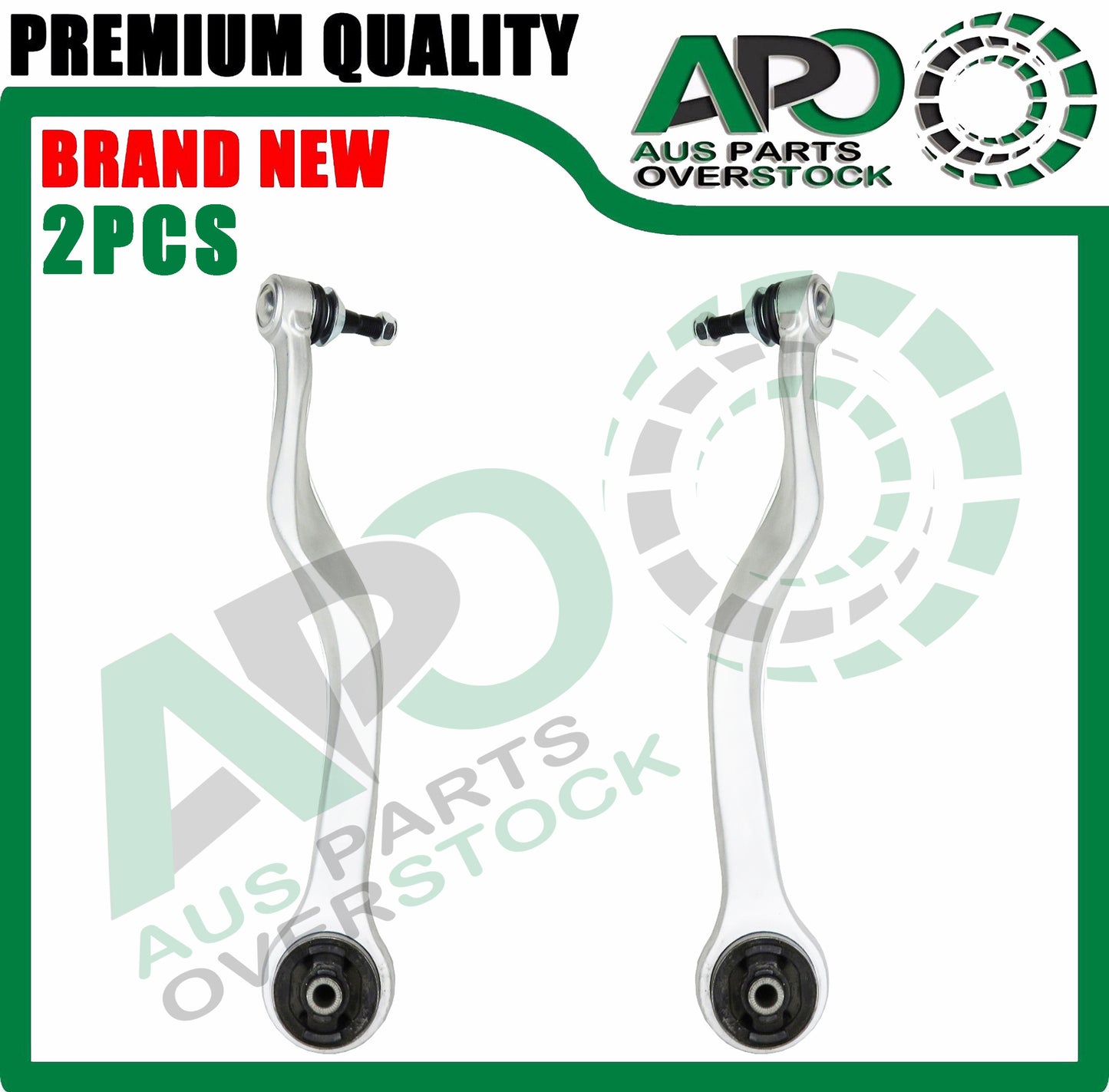 Front Lower Curved Control Arms PAIR For FORD FALCON FG G6E XR6 XR8 XT