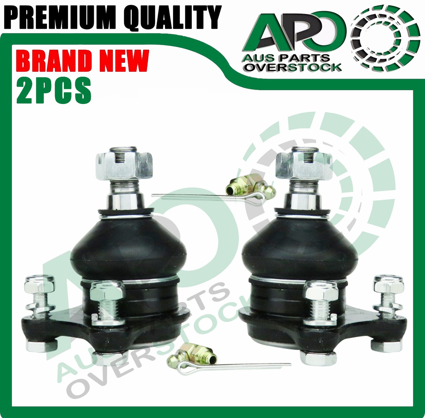 2Pcs Front Upper Ball Joints For MITSUBISHI PAJERO NH NJ NK NL 4WD 91-2000