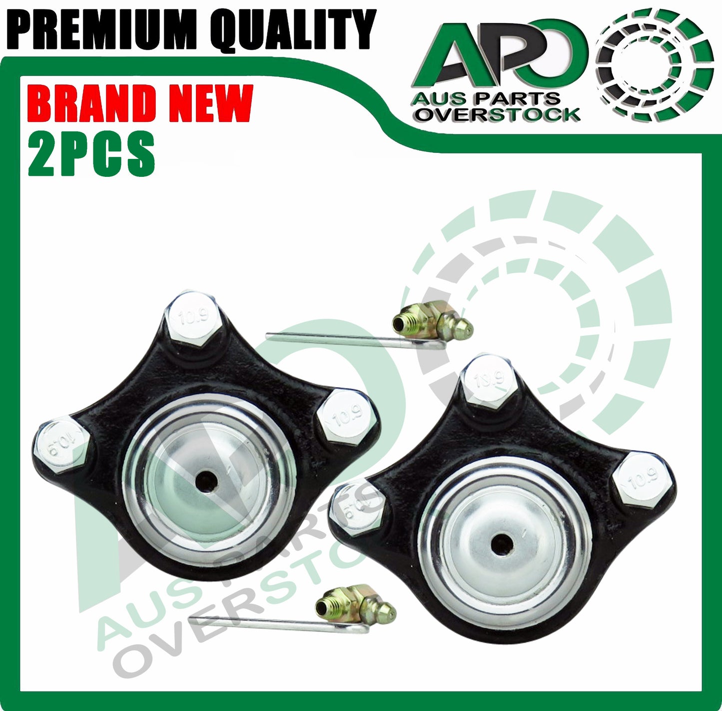 2Pcs Front Upper Ball Joints For MITSUBISHI PAJERO NH NJ NK NL 4WD 91-2000