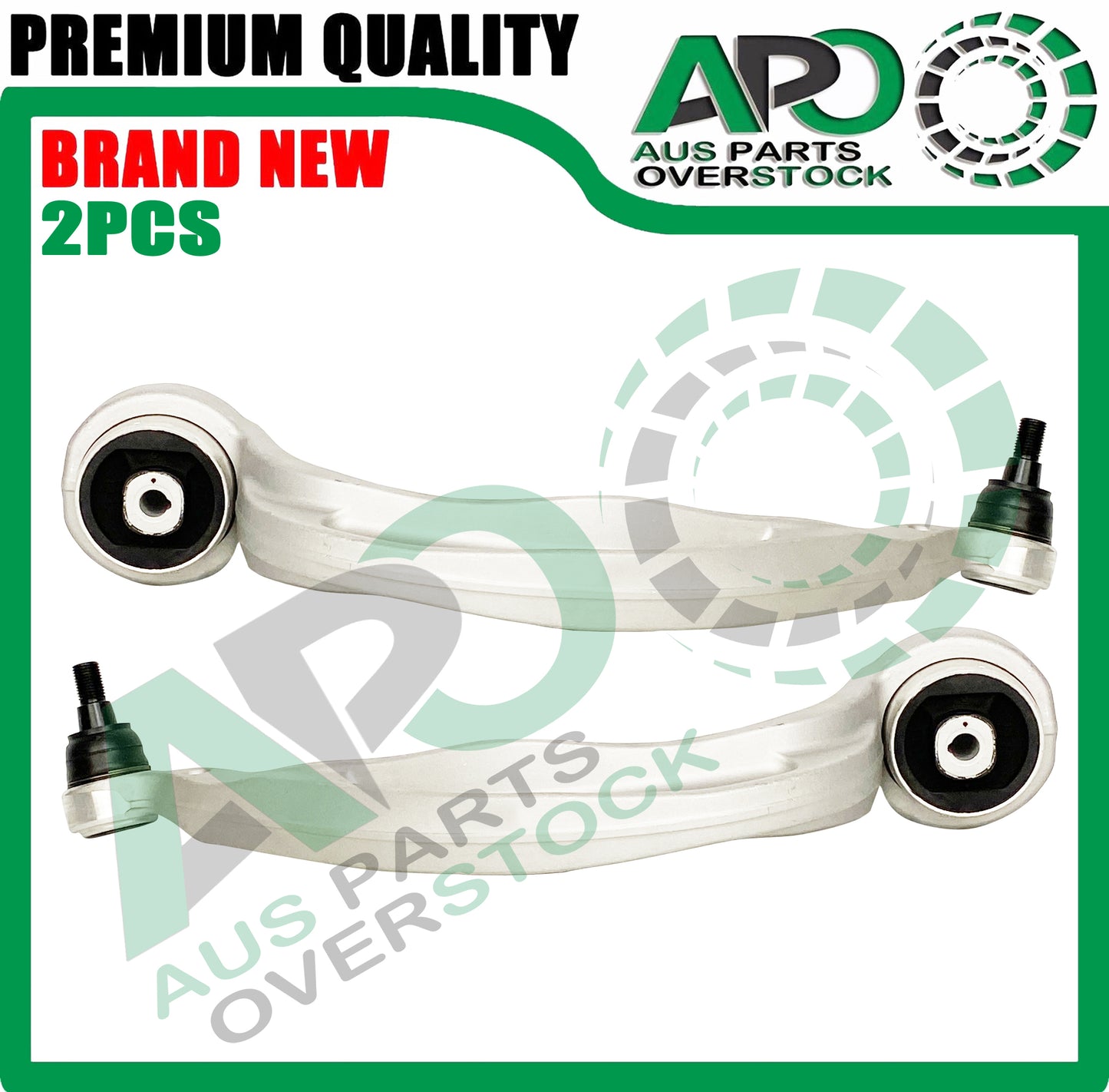 Front Lower Right Left Curved Control Arms & Ball Joints For Audi A5 B8 8T3 8F7