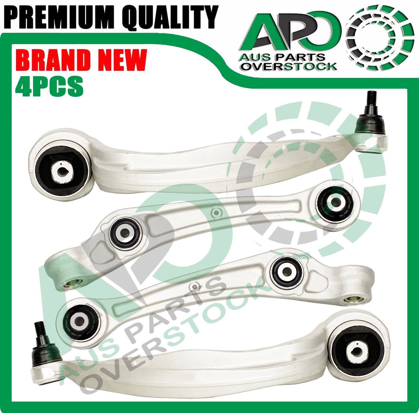 4PCS Front Lower Right Left Control Arms & Ball Joints For Audi Q5 8RB