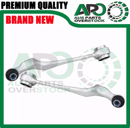 Front Lower Left & Right Curved Control Arms with Ball Joints for BMW E39