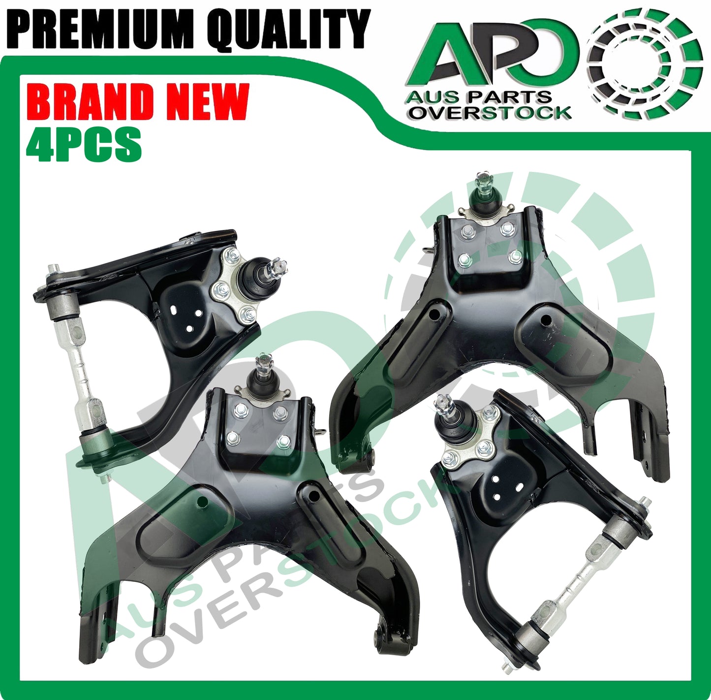 Front Lower Upper Left Right Control Arms & Ball Joints For HOLDEN Rodeo RA AWD 2003-2008
