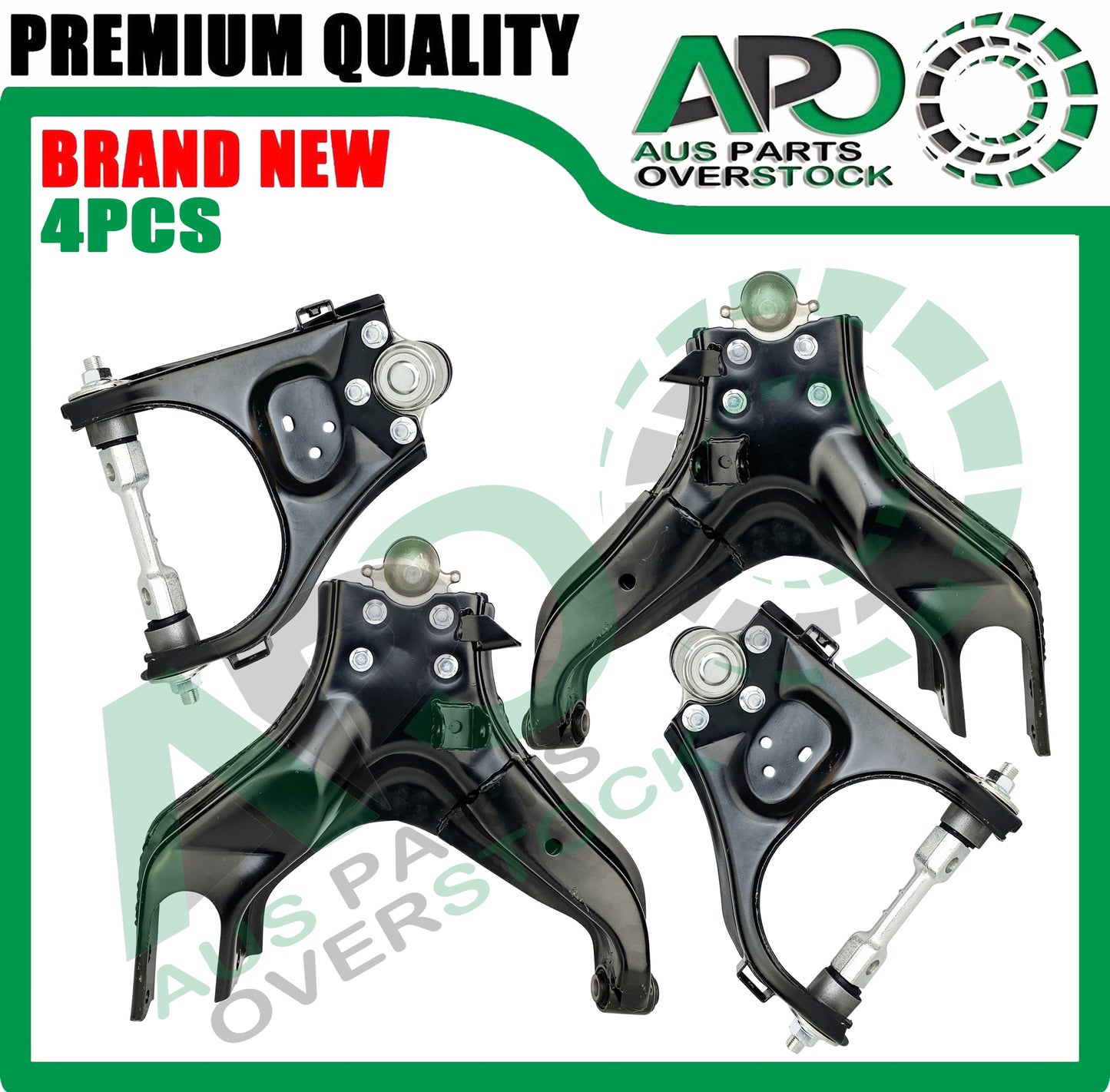 Front Lower Upper Left Right Control Arms & Ball Joints For HOLDEN Rodeo RA AWD 2003-2008