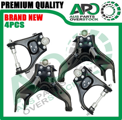 Front Lower Upper Left Right Control Arms & Ball Joints For HOLDEN Rodeo RA AWD 2003-2008