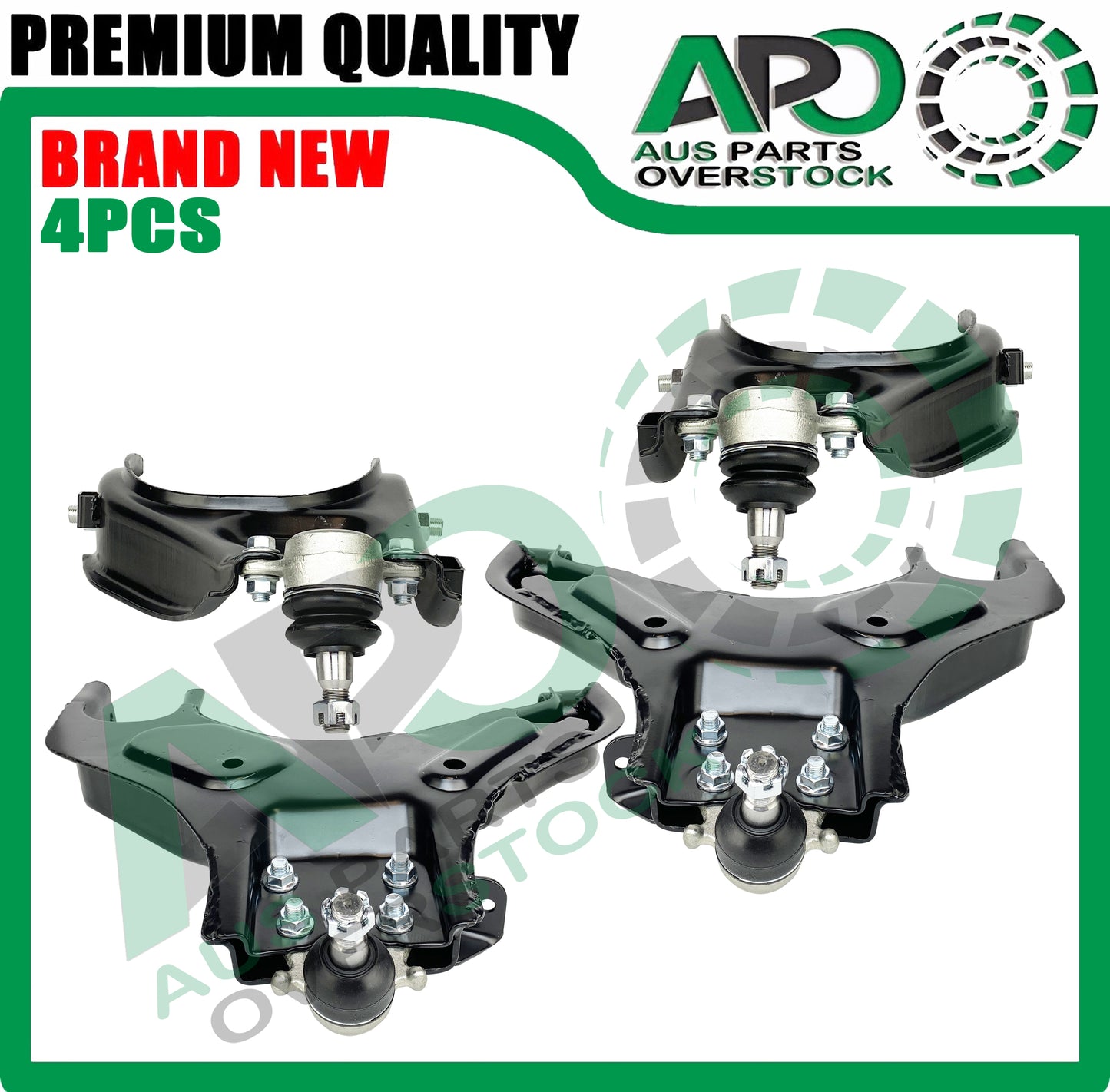Front Lower Upper Left Right Control Arms & Ball Joints For HOLDEN Rodeo RA AWD 2003-2008