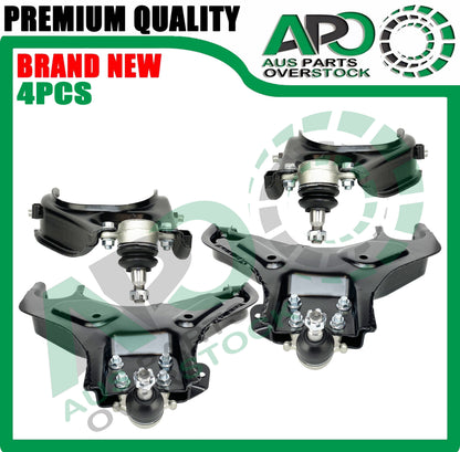 Front Lower Upper Left Right Control Arms & Ball Joints For HOLDEN Rodeo RA AWD 2003-2008