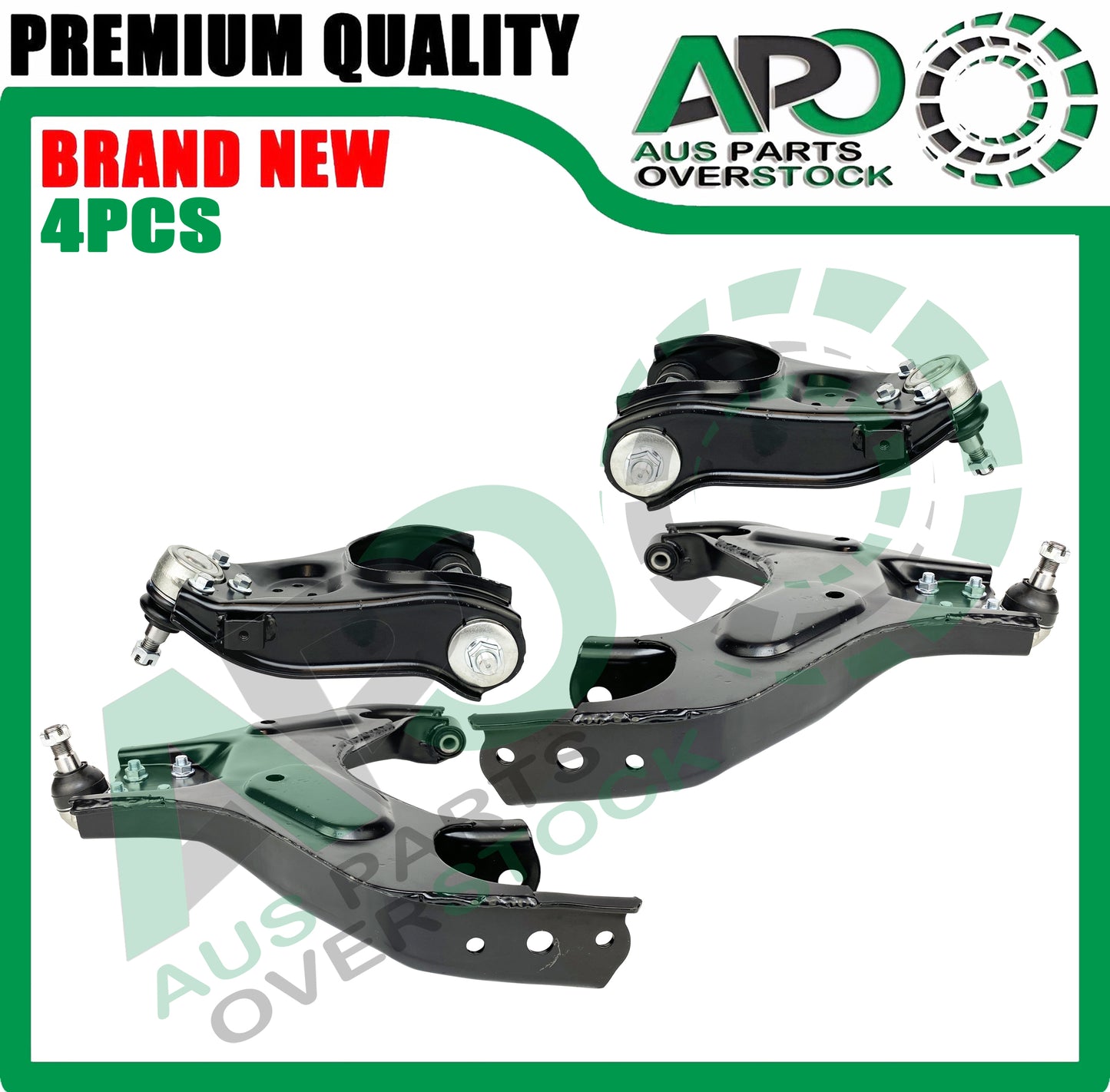 Front Lower Upper Left Right Control Arms & Ball Joints For HOLDEN Rodeo RA AWD 2003-2008