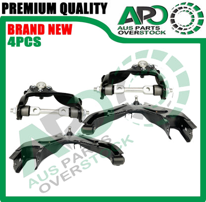 Front Lower Upper Left Right Control Arms & Ball Joints For HOLDEN Rodeo RA AWD 2003-2008