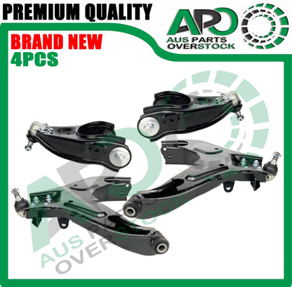 Front Lower Upper Left Right Control Arms & Ball Joints For HOLDEN Rodeo RA AWD 2003-2008