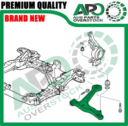 Front Lower Left Right Control Arms Ball Joints for Honda Odyssey RB3 2009-2013