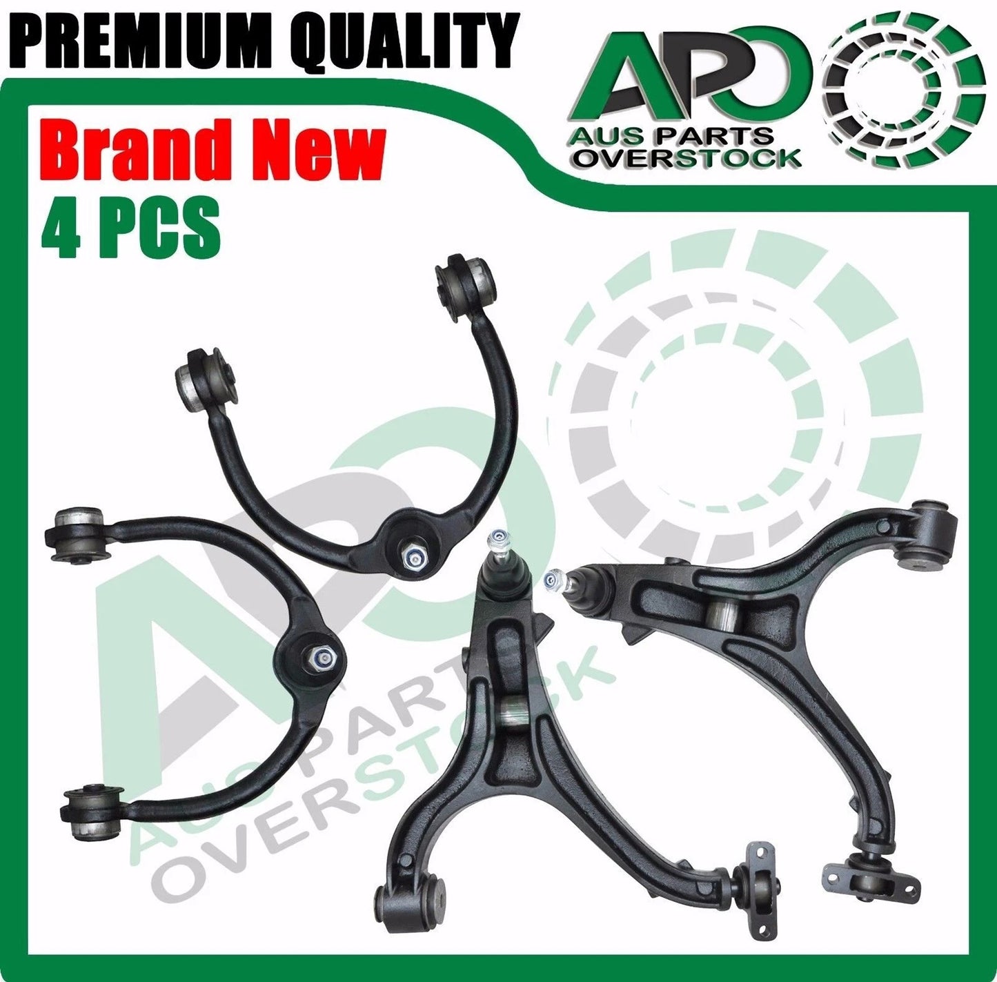 Front Lower Upper Left Right Control Arms Ball Joints For JEEP COMMANDER XH 4PCS