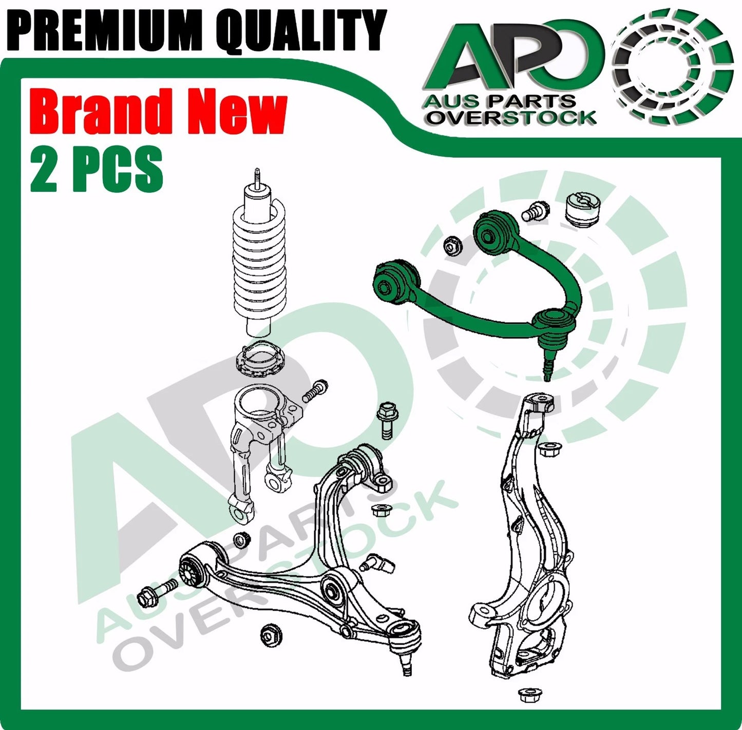 Front Upper Left Right Control Arms Ball Joints For JEEP COMMANDER XH 2006-2010