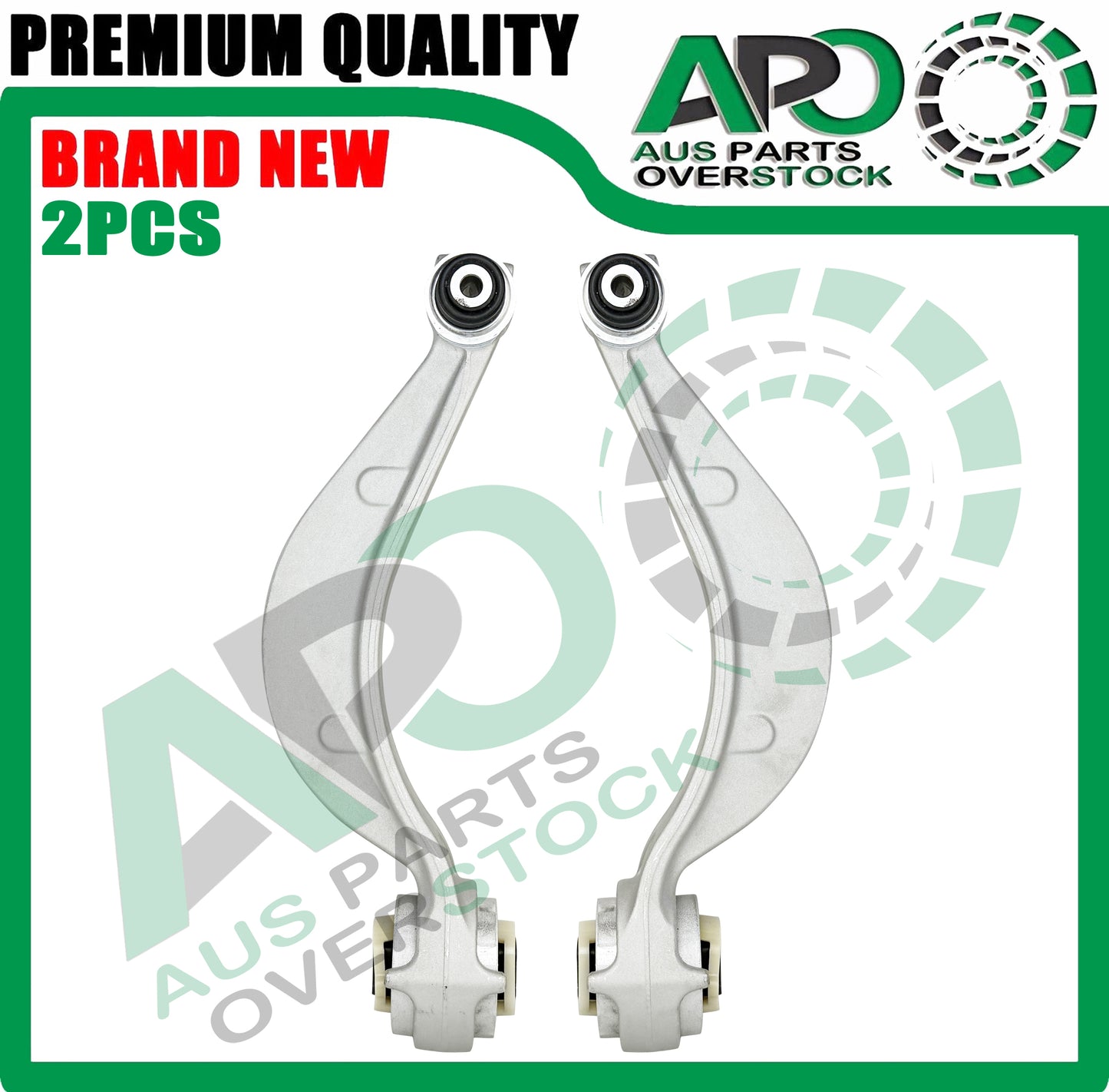 Front Lower Right Left Curved Control Arms for JAGUAR F-Pace X761 2015-On