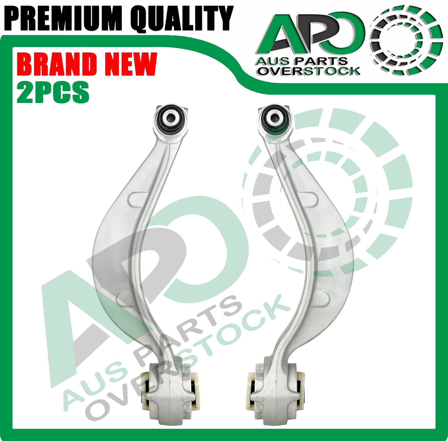 Front Lower Right Left Curved Control Arms for JAGUAR F-Pace X761 2015-On