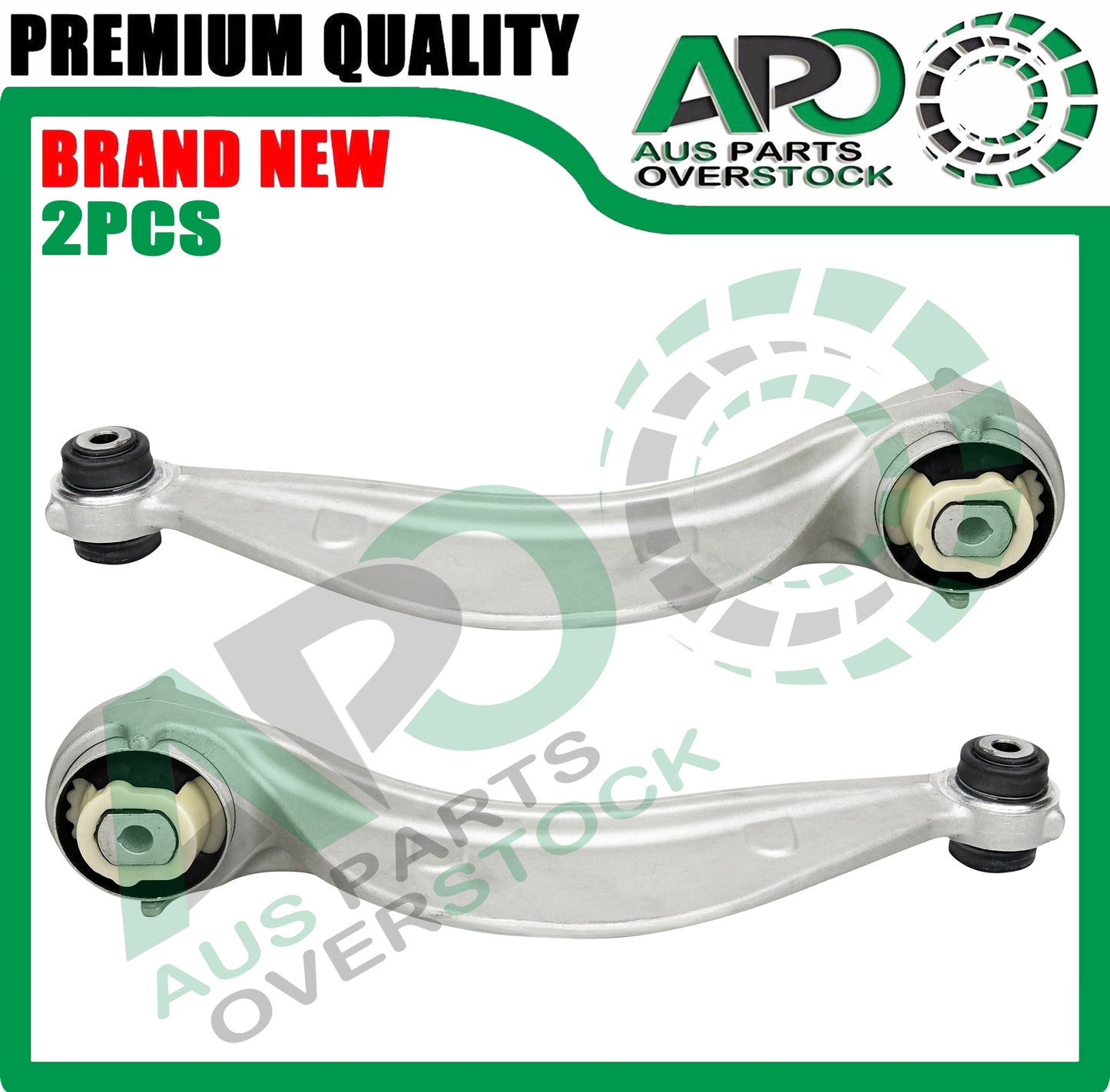 Front Lower Right Left Curved Control Arms for JAGUAR F-Pace X761 2015-On