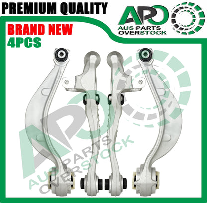 4PCS Front Lower Right Left Control Arms for JAGUAR F-Pace X761 2015-On
