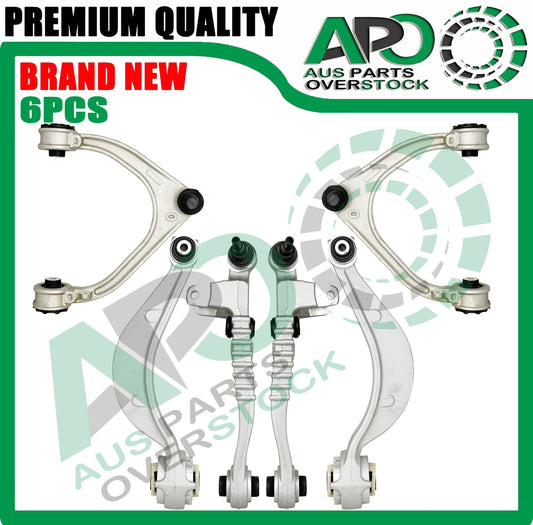 6PCS Front Upper Lower Right Left Control Arms for JAGUAR F-Pace X761 2015-On