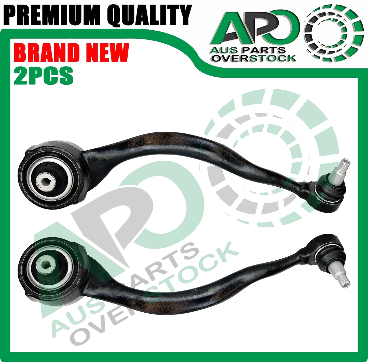 Front Lower Left & Right Curved Control Arms For LAND ROVER Discovery V L462 9/2016-On