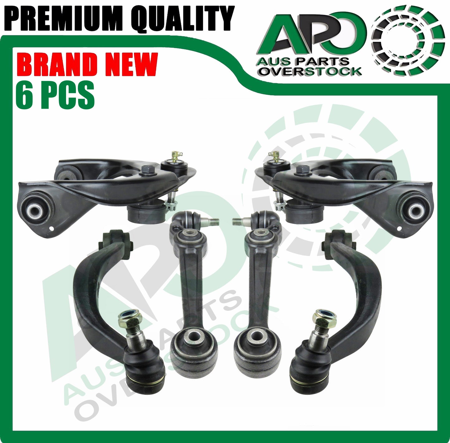 Front Upper Lower Left & Right Control Arms Ball Joints for MAZDA 6 GG GY 2002-2007