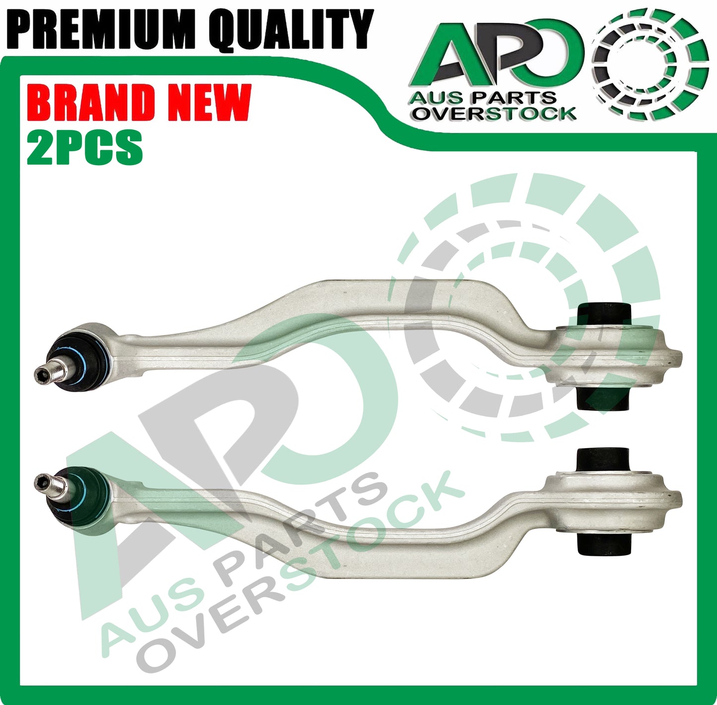 Front Lower Left & Right Curved Control Arms For MERCEDES CLS Coupe C219 10/2004-2/2011