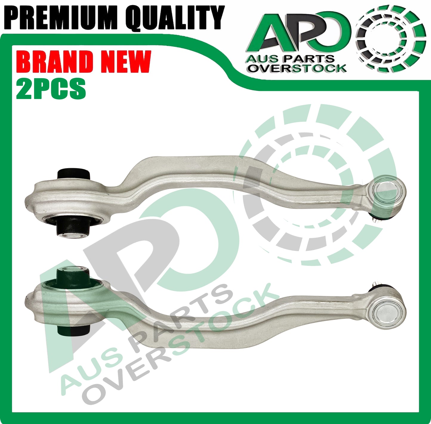 Front Lower Left & Right Curved Control Arms For MERCEDES CLS Coupe C219 10/2004-2/2011