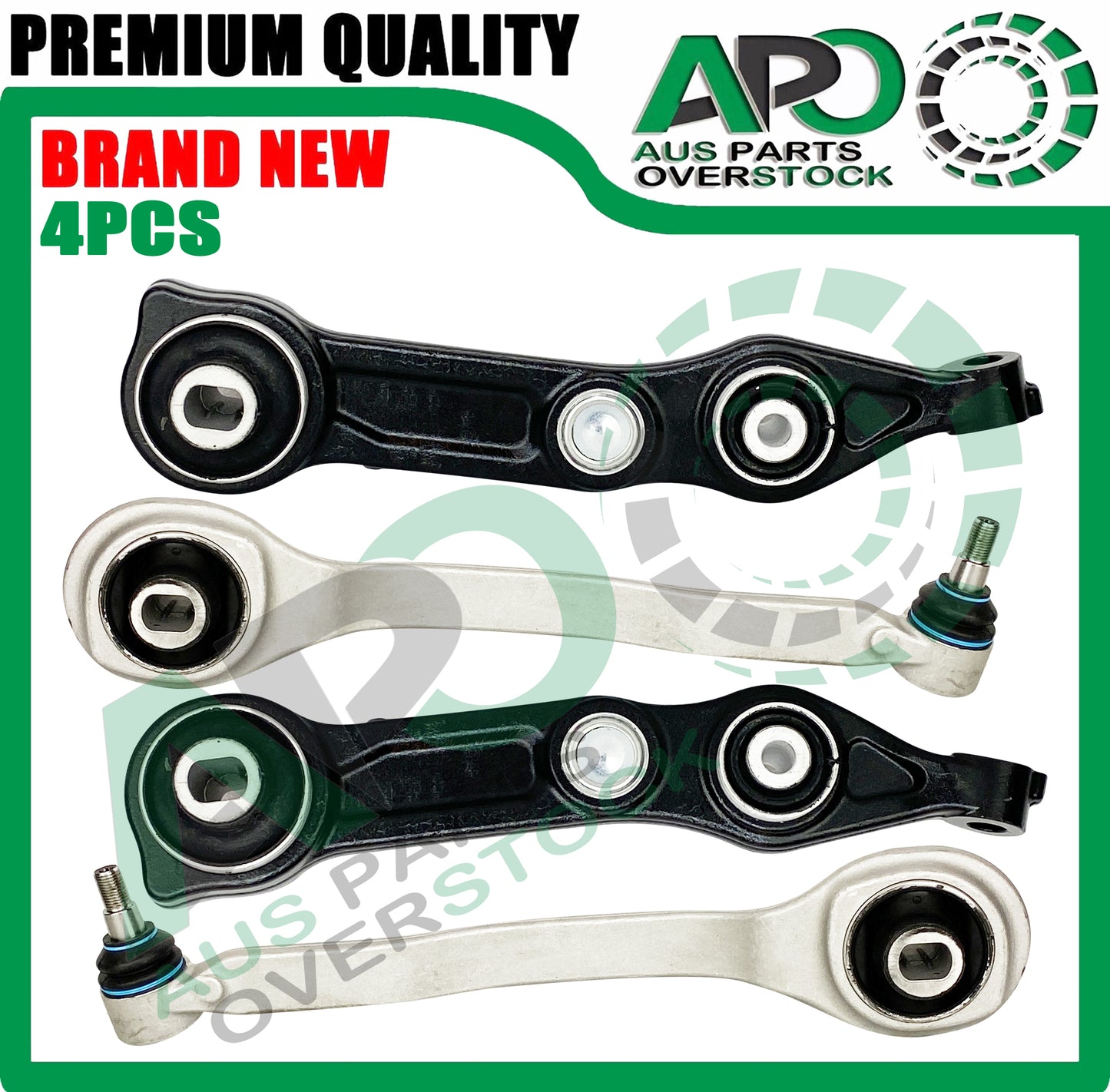 4PCS Front Lower Left & Right Control Arms For MERCEDES E-CLASS W211 S211 3/2002-7/2009