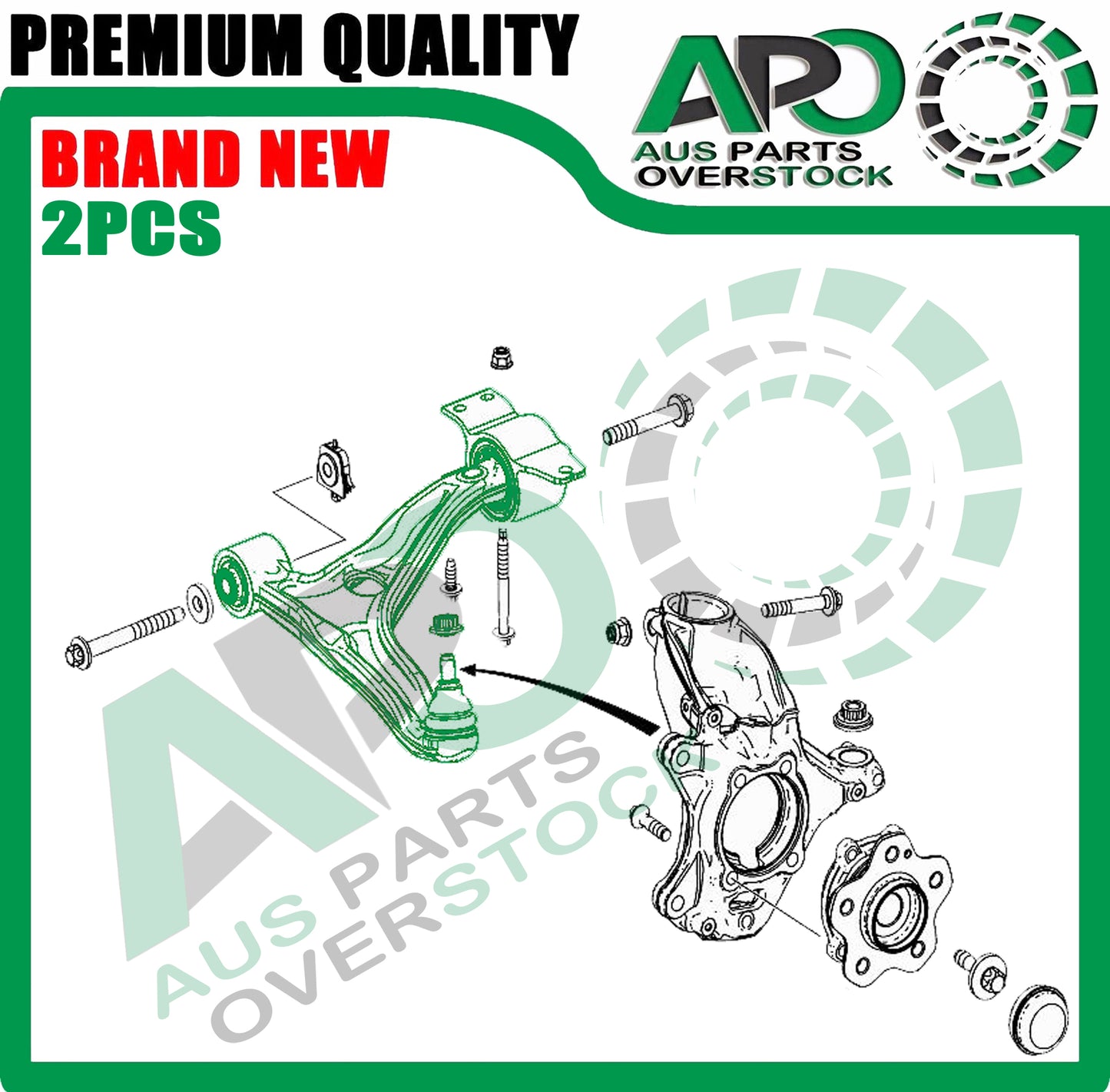 Front Lower Left & Right Control Arms For MERCEDES A-Class W177 3/2018-On