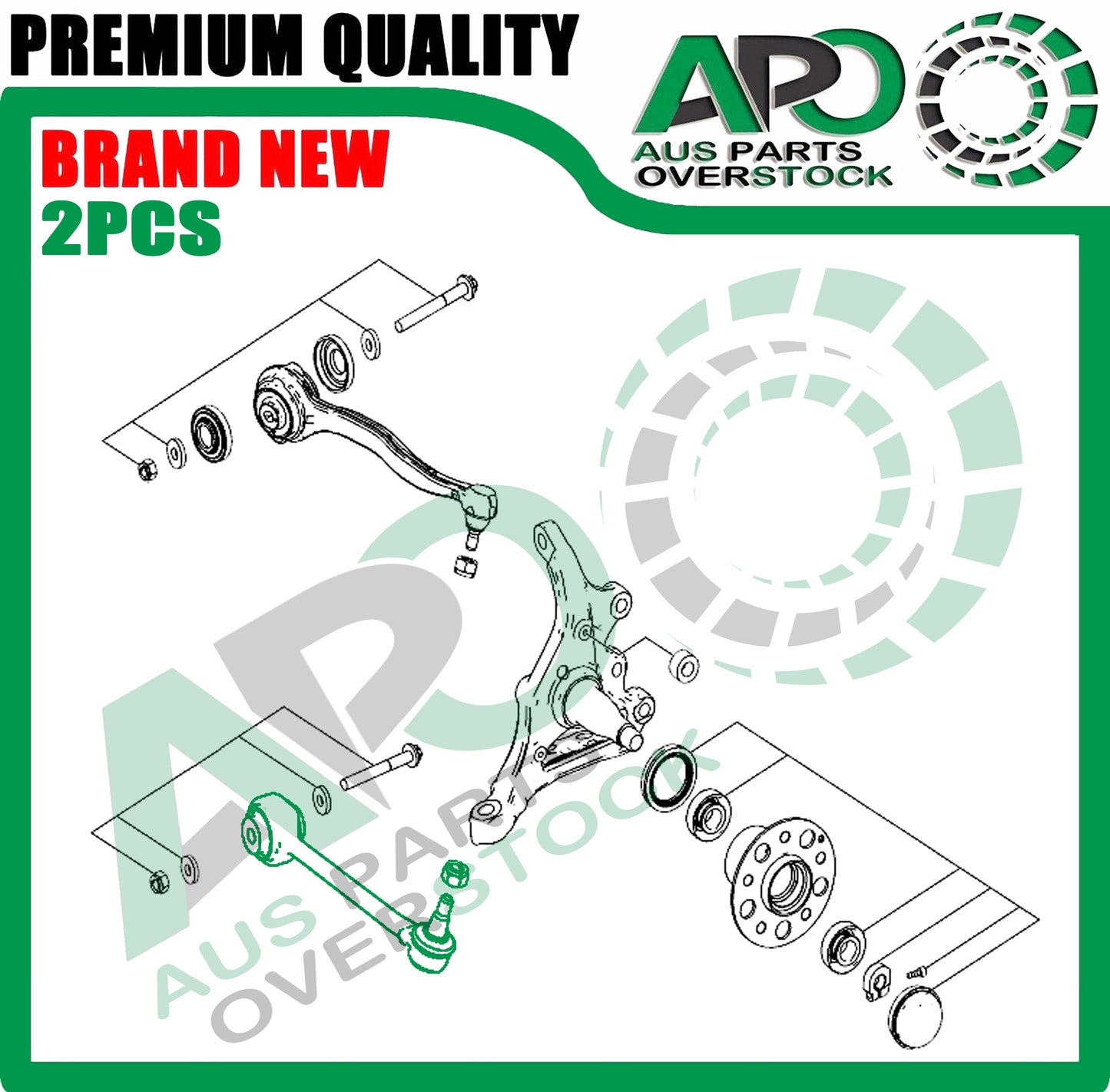 Front lower Left Right Control Arms For MERCEDES CLK-CLASS C209 A209 RWD