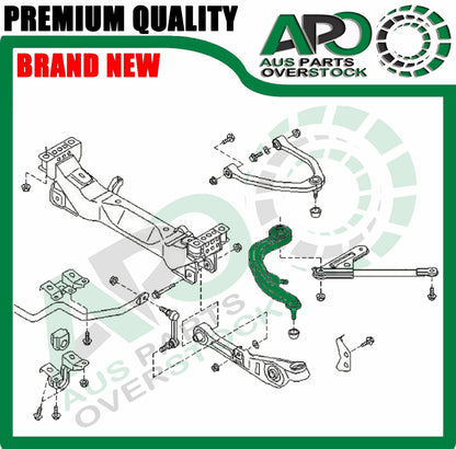 Front Lower Left & Right Control Arm for INFINITI G35 02/2003-08/2009 Curved Shape