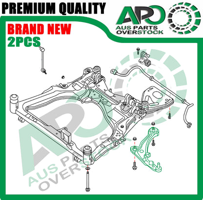Front Lower Left & Right Control Arms Pair for NISSAN ALTIMA L33 2013-2017