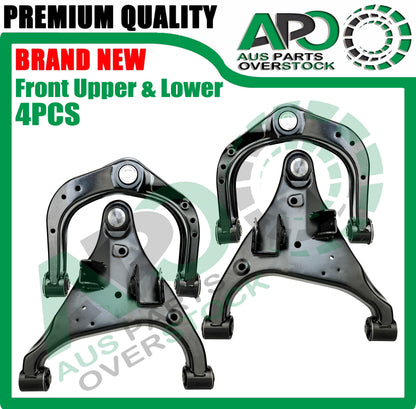 Front Lower & Upper Left & Right Control Arms Pair for Infiniti QX80 Z62 2010-On