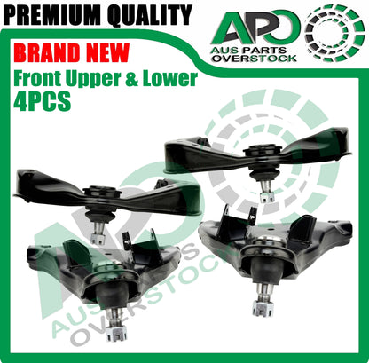 Front Lower & Upper Left & Right Control Arms Pair for Infiniti QX80 Z62 2010-On