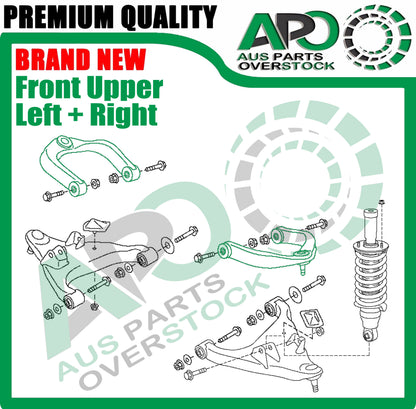 Front Upper Left & Right Control Arms Pair for NISSAN PATROL Y62 2010-On