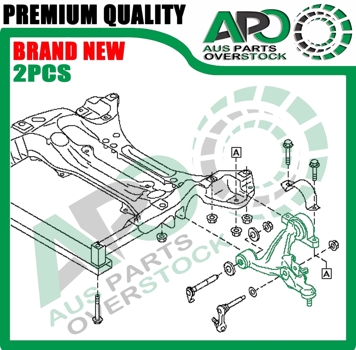 Front Lower Left & Right Control Arms Pair for INFINITI G37 V36 2007-2015