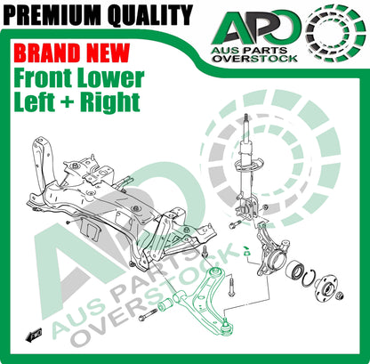 Front Lower Left & Right Control Arms + Ball Joints For SUZUKI VITARA LY 2015-On