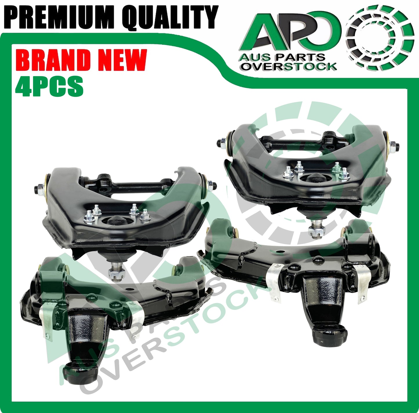 Front Upper & Lower Left Right Control Arms For TOYOTA HILUX KZN165R LN167R LN172R 4WD 1997-2005 (Copy)