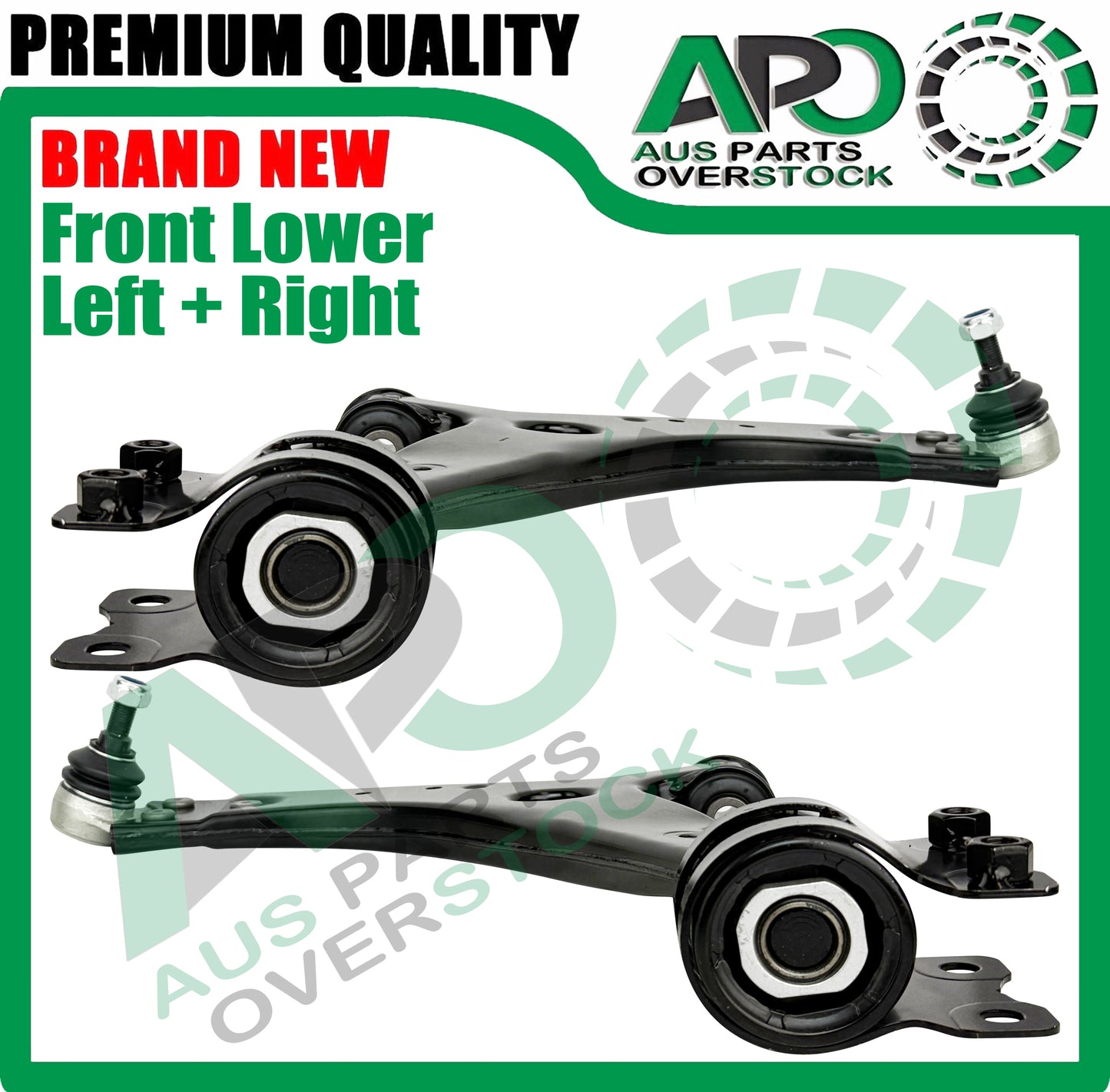 Front Lower Left & Right Control Arms With Ball Joints For VOLVO C30 533 C70 542 2005-2013