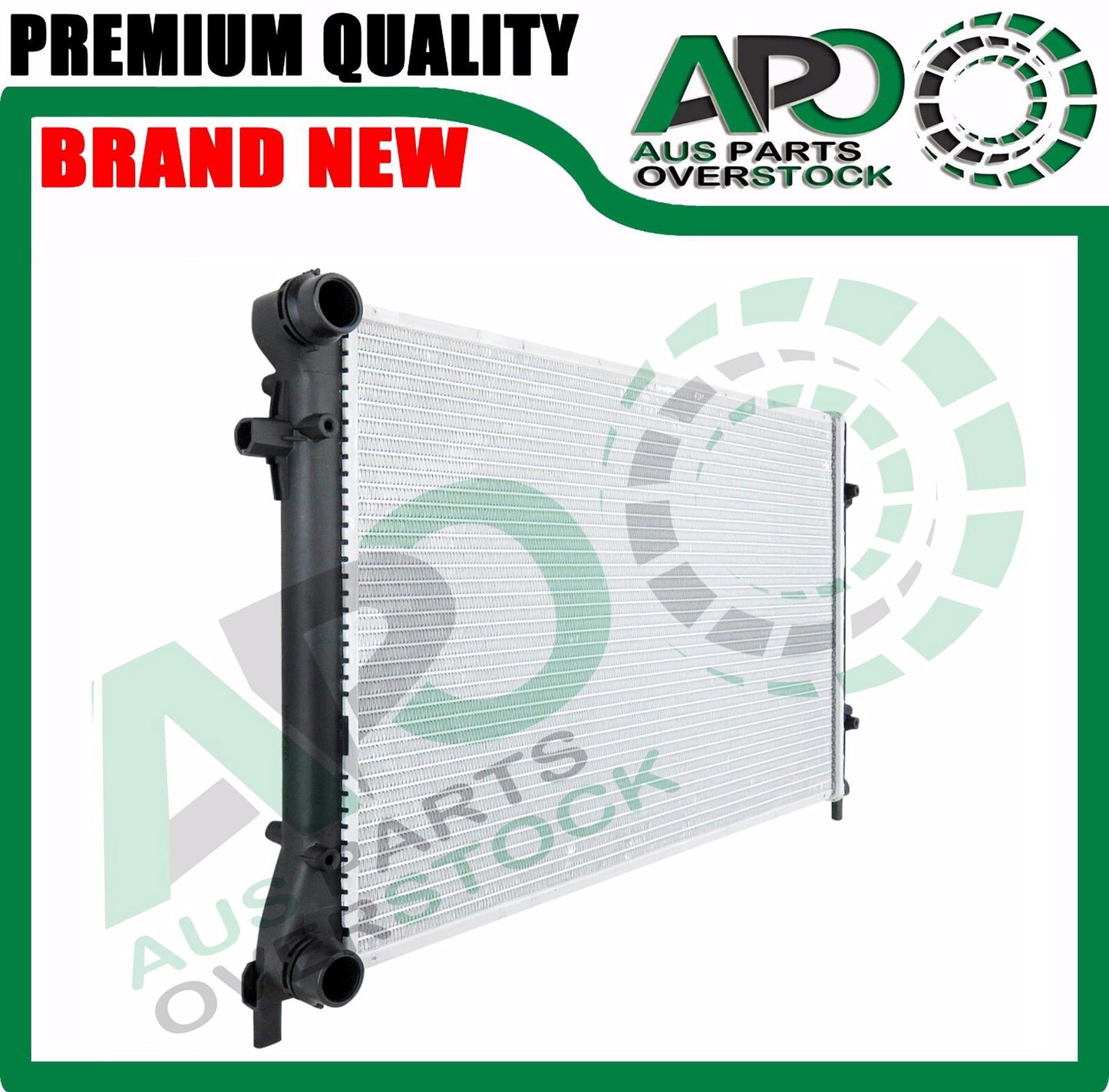 Radiator VOLKSWAGEN CADDY 2K 2C 1.4 1.6L 2.0L Petrol 2.0L Diesel 2004-On