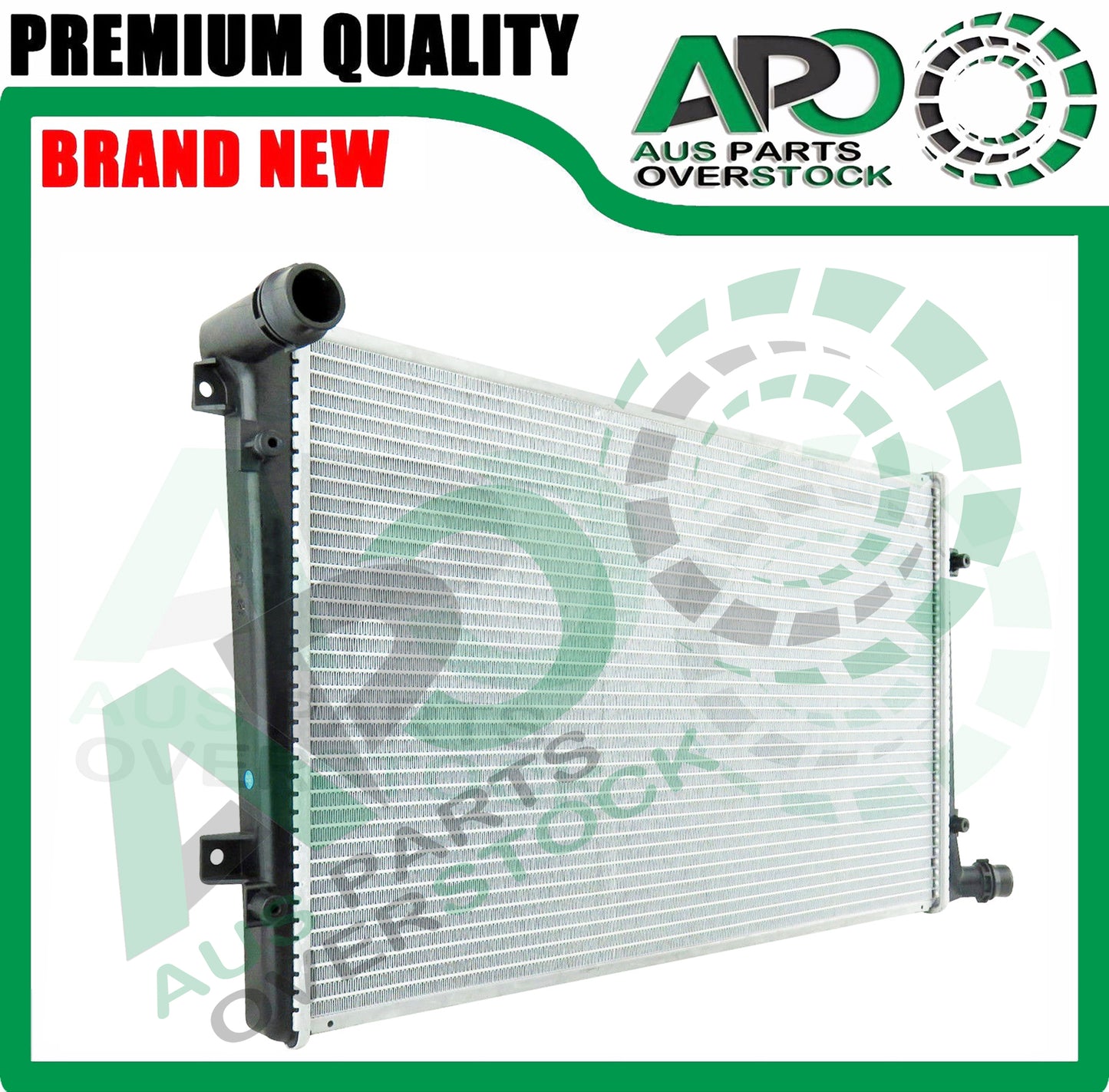 Radiator For AUDI A3 / S3 8P 1.9TDi 2.0TDi Turbo Diesel 5/2003-On