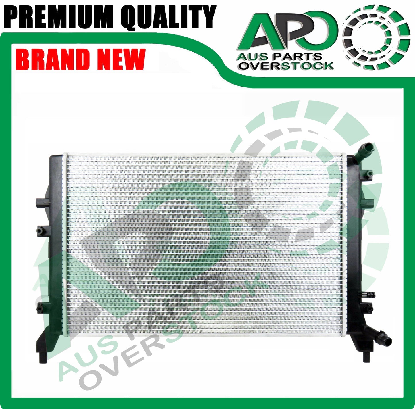 Radiator VOLKSWAGEN CADDY 2K 2C 1.2TSI Auto Manual 2/2004-On