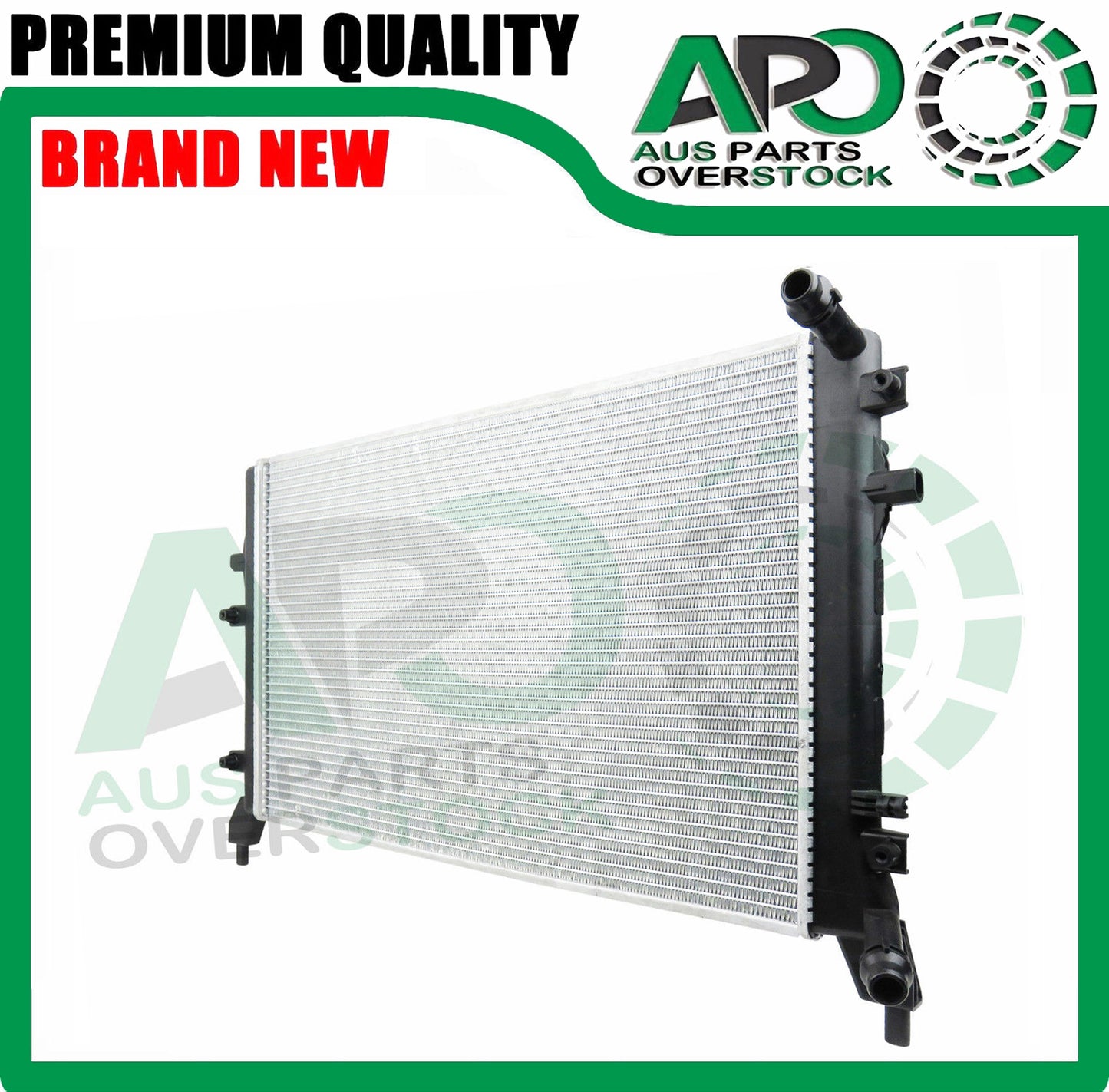 Radiator VOLKSWAGEN CADDY 2K 2C 1.2TSI Auto Manual 2/2004-On