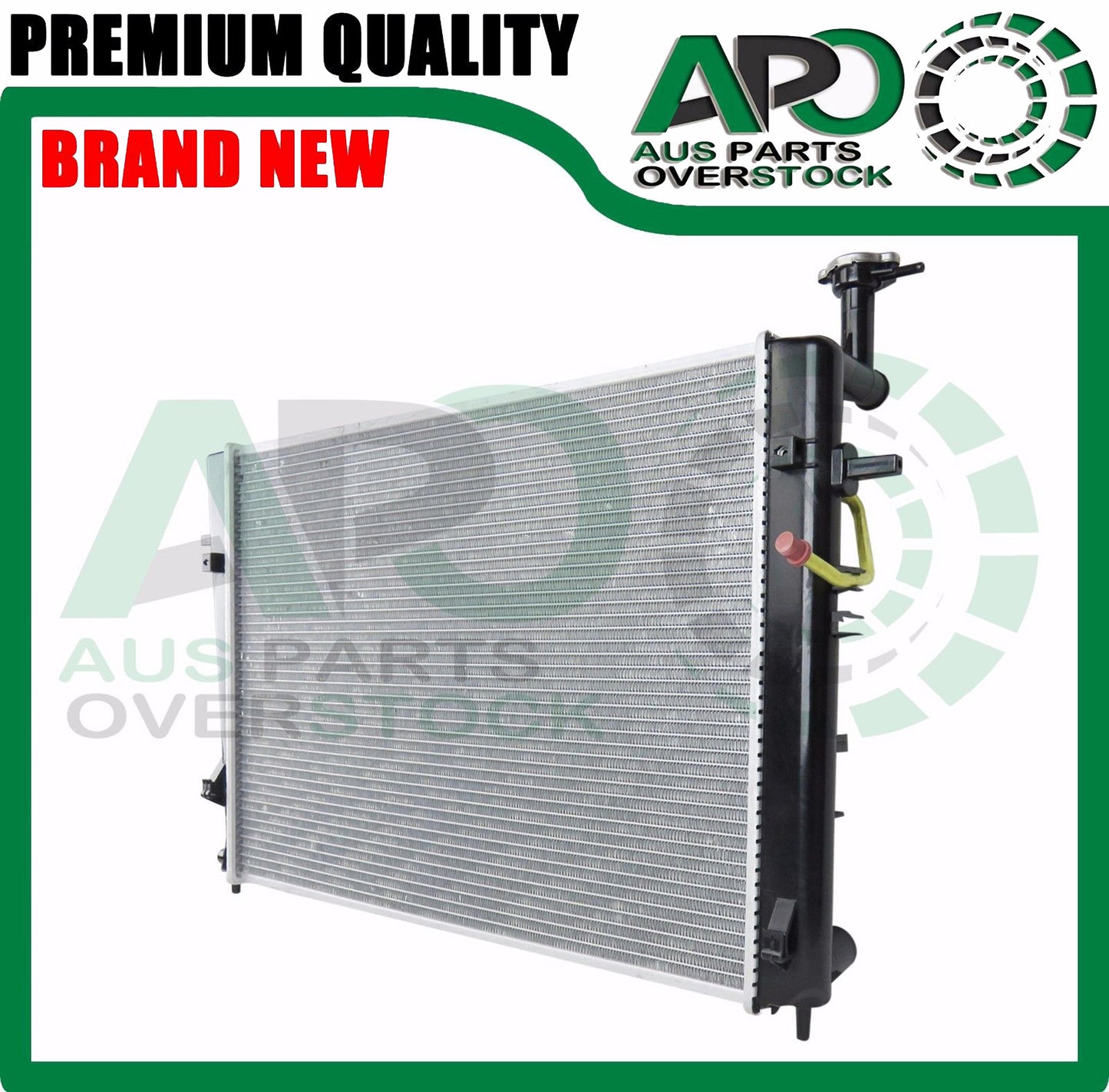 Radiator For HYUNDAI Tucson JM 2004–2010 Big Mounts Free Cap