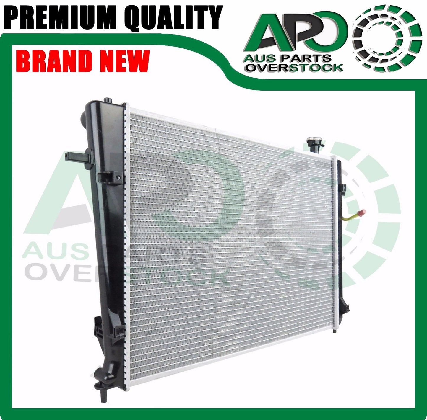 Radiator For HYUNDAI Tucson JM 2004–2010 Big Mounts Free Cap